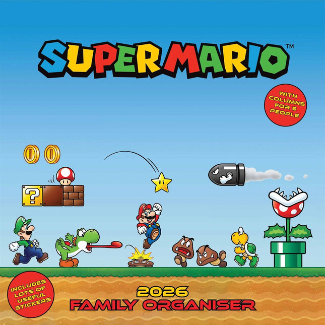 Danilo Super Mario Familie Planner 2026
