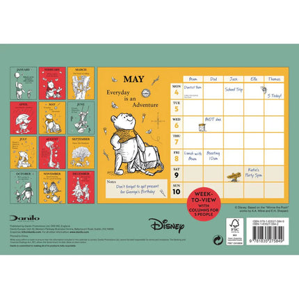 Danilo Winnie the Pooh A4 Planner 2026