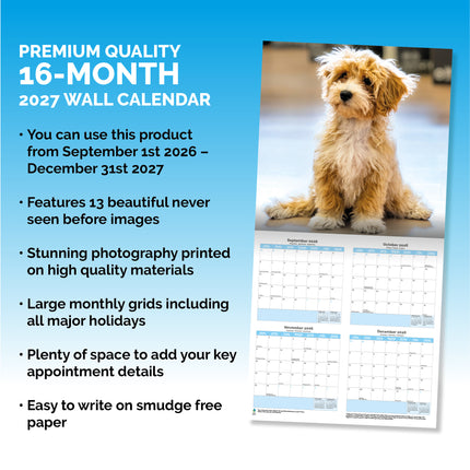 Dayplanner Adorable Dogs Kalender 2027