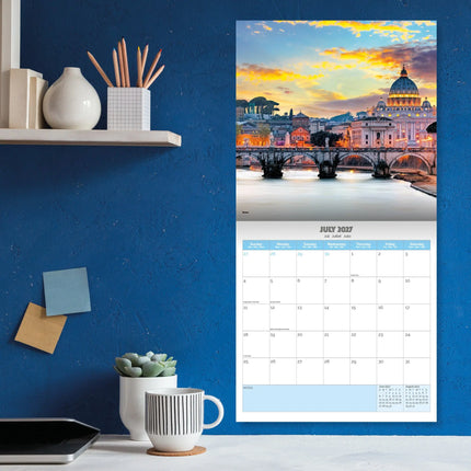 Dayplanner Amazing Cities Kalender 2027