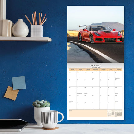 Dayplanner American Muscle Cars Kalender 2026
