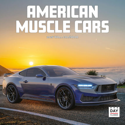 Dayplanner American Muscle Cars Kalender 2026