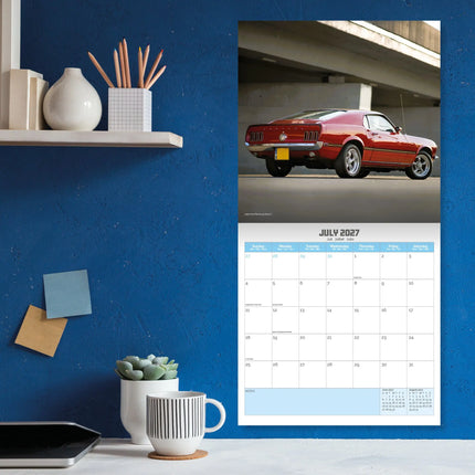 Dayplanner American Muscle Cars Kalender 2027
