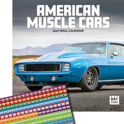Dayplanner American Muscle Cars Kalender 2027