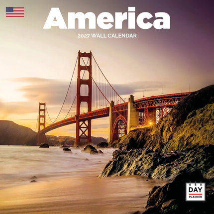 Dayplanner Amerika Kalender 2027