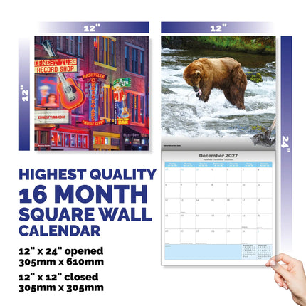 Dayplanner Amerika Kalender 2027