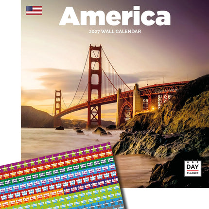 Dayplanner Amerika Kalender 2027