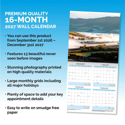 Dayplanner Australie Kalender 2027