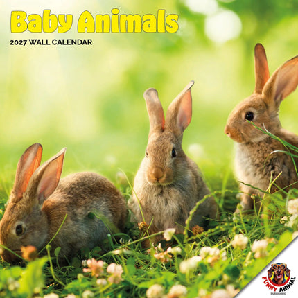 Dayplanner Baby Dieren Kalender 2027