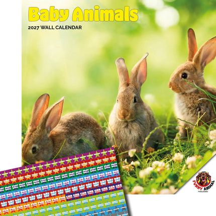 Dayplanner Baby Dieren Kalender 2027