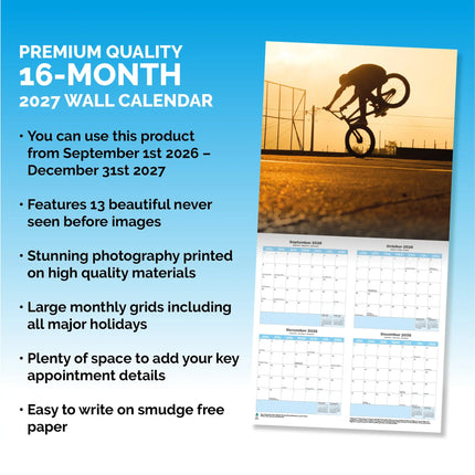 Dayplanner BMX Kalender 2027