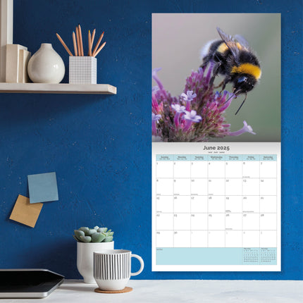 Dayplanner British Wildlife Kalender 2025