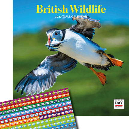 Dayplanner British Wildlife Kalender 2026
