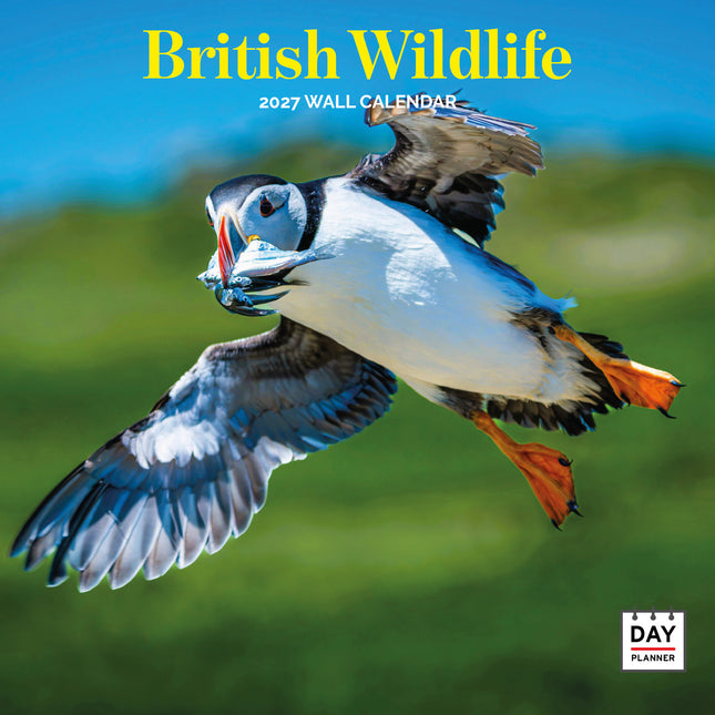 Dayplanner British Wildlife Kalender 2027