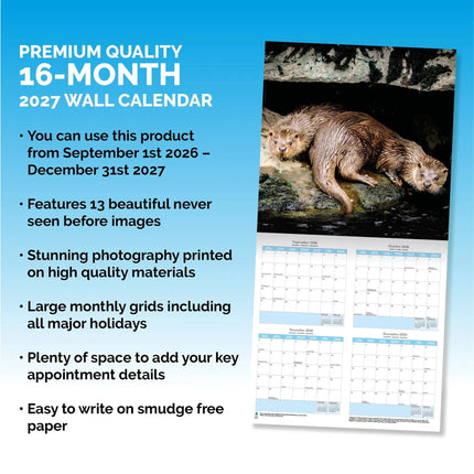 Dayplanner British Wildlife Kalender 2027