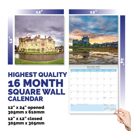 Dayplanner Britse Kastelen Kalender 2026