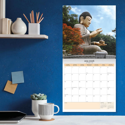 Dayplanner Buddha Kalender 2026