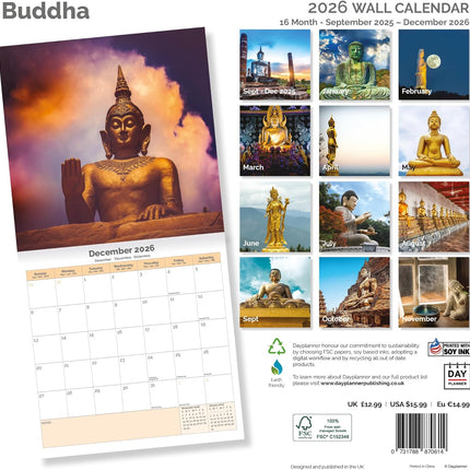 Dayplanner Buddha Kalender 2026