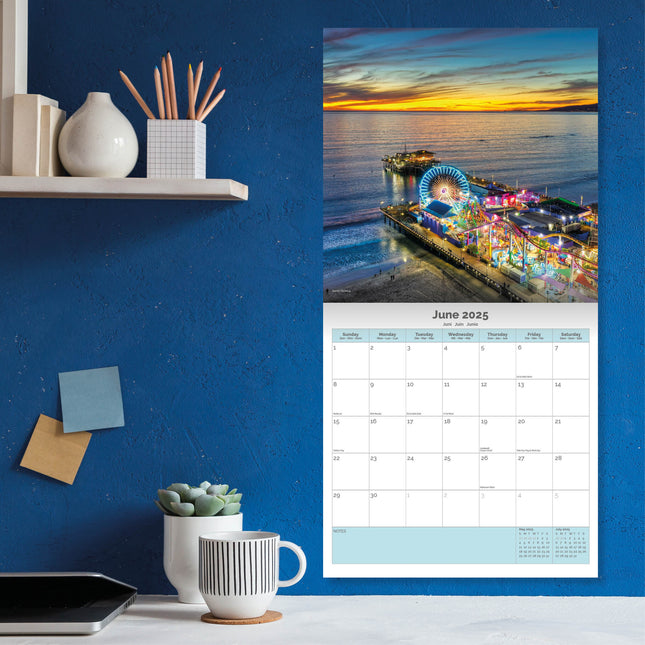Dayplanner California Dreaming Kalender 2025