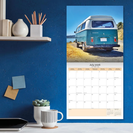 Dayplanner Camper Vans Kalender 2026