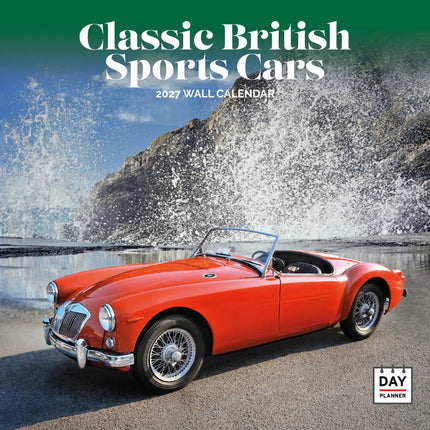 Dayplanner Classic British Sports Cars Kalender 2027