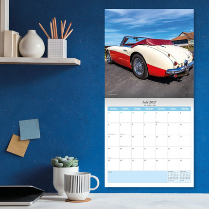 Dayplanner Classic British Sports Cars Kalender 2027