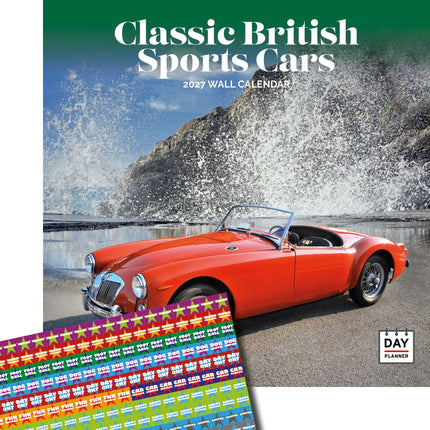 Dayplanner Classic British Sports Cars Kalender 2027