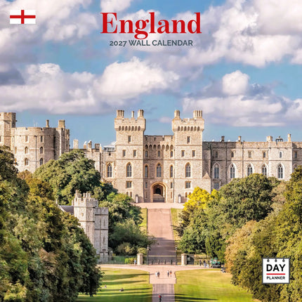 Dayplanner England / Engeland Kalender 2027