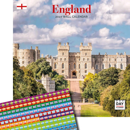 Dayplanner England / Engeland Kalender 2027