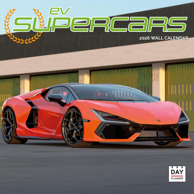 Dayplanner EV Supercars Kalender 2026