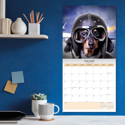 Dayplanner Fast & Fur-ious Kalender 2026