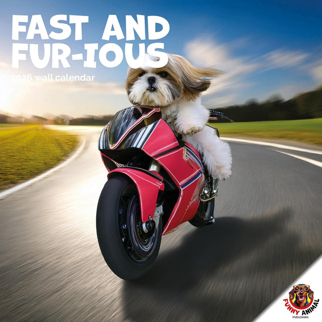 Dayplanner Fast & Fur-ious Kalender 2026