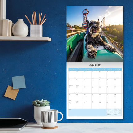 Dayplanner Fast & Fur-ious Kalender 2027