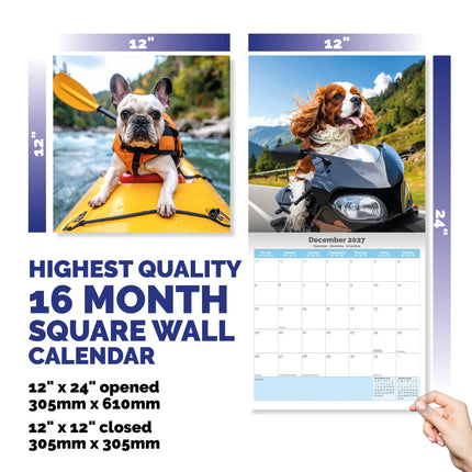Dayplanner Fast & Fur-ious Kalender 2027