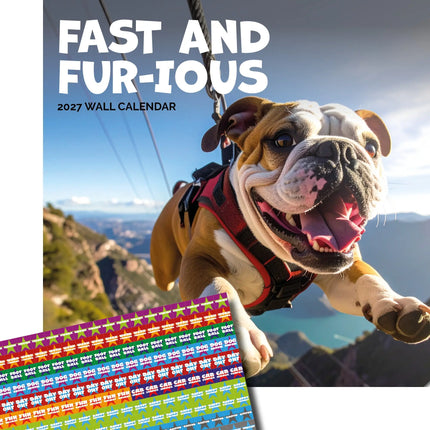 Dayplanner Fast & Fur-ious Kalender 2027