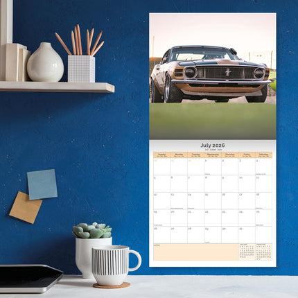 Dayplanner Ford Mustang Kalender 2026