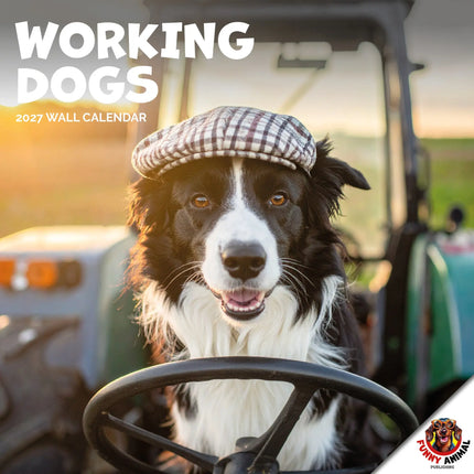 Dayplanner Honden aan het Werk Kalender 2027