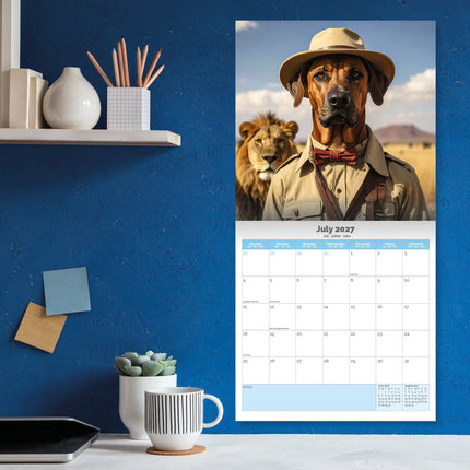 Dayplanner Honden aan het Werk Kalender 2027