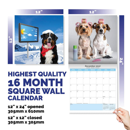 Dayplanner Honden aan het Werk Kalender 2027