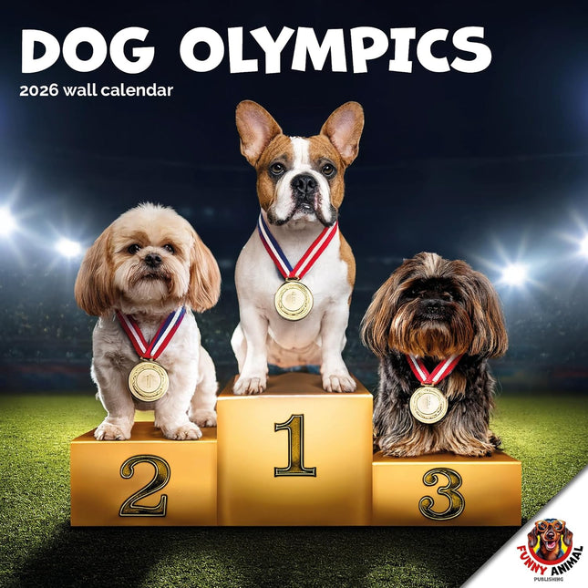Dayplanner Honden Olympics Kalender 2026