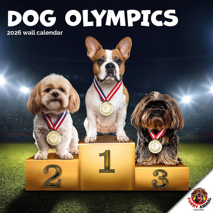 Dayplanner Honden Olympics Kalender 2026