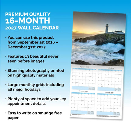 Dayplanner Ierland Kalender 2026
