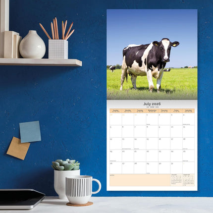 Dayplanner Koeien Kalender 2026