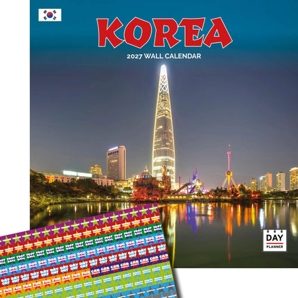 Dayplanner Korea Kalender 2027