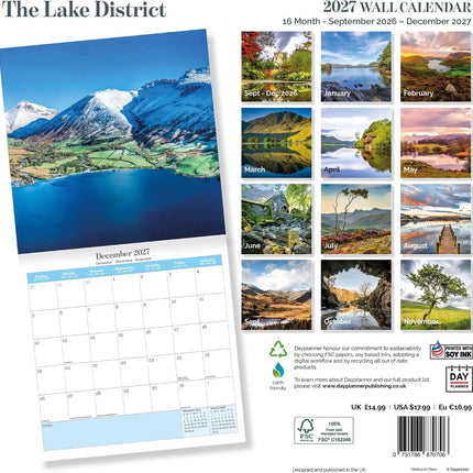 Dayplanner Lake District Kalender 2027