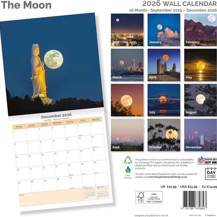Dayplanner Maan Kalender 2026