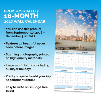 Dayplanner New York Kalender 2026