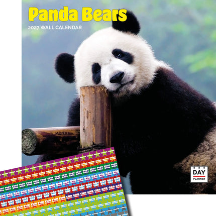 Dayplanner Panda Kalender 2027