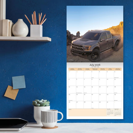Dayplanner Pick-Up Trucks Kalender 2026
