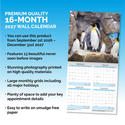 Dayplanner Pinguïns Kalender 2026